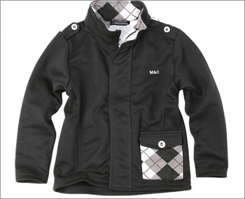 Colored Neck Jacket[Seoul Mulsan Co., Ltd.... Made in Korea